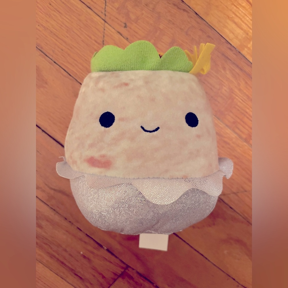 Small squishmallow taco or burrito 4 inch